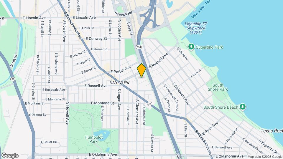 1228 E Seeley St Map and Location Details