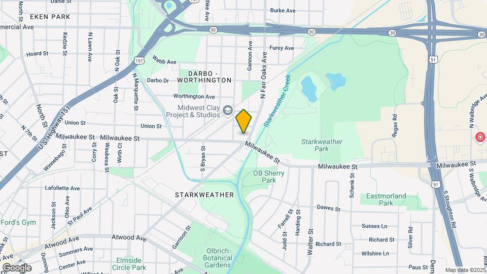 3320 Milwaukee St Map and Location Details
