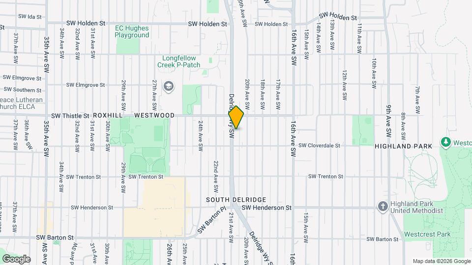 8430 Delridge Way SW, Unit Unit 4 Mapa y Detalles de la Ubicación