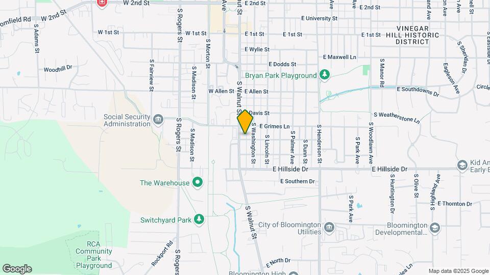 103 E Driscoll St-Unit -5 Map and Location Details