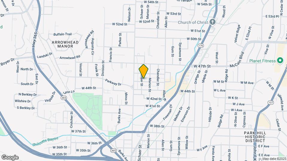 4500 Schaer St Map and Location Details