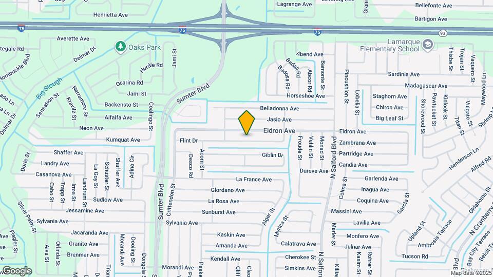 4584 Flint Dr Map and Location Details