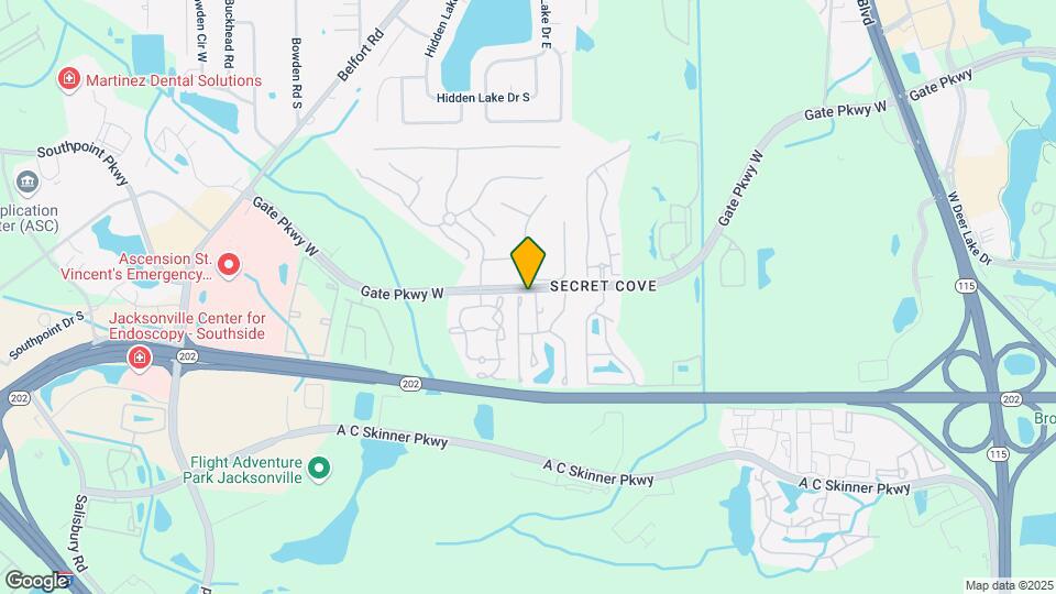 4103 Crownwood Dr Map and Location Details
