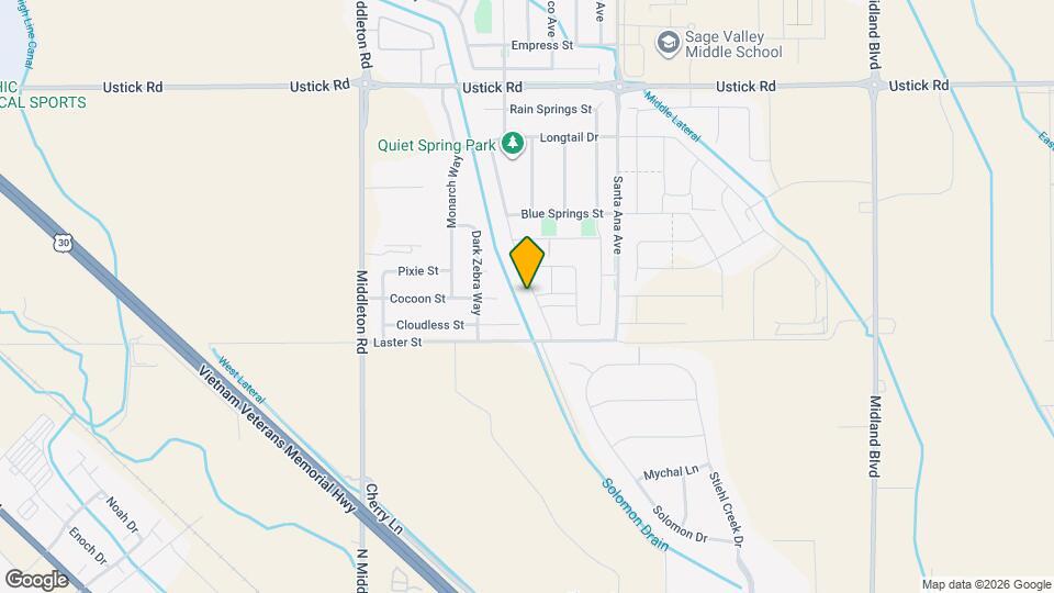 17595 Mesa Springs Ave Map and Location Details