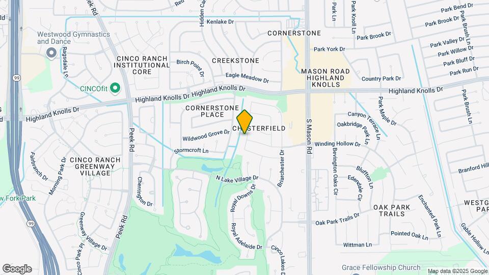 1818 Brookchester Dr Map and Location Details