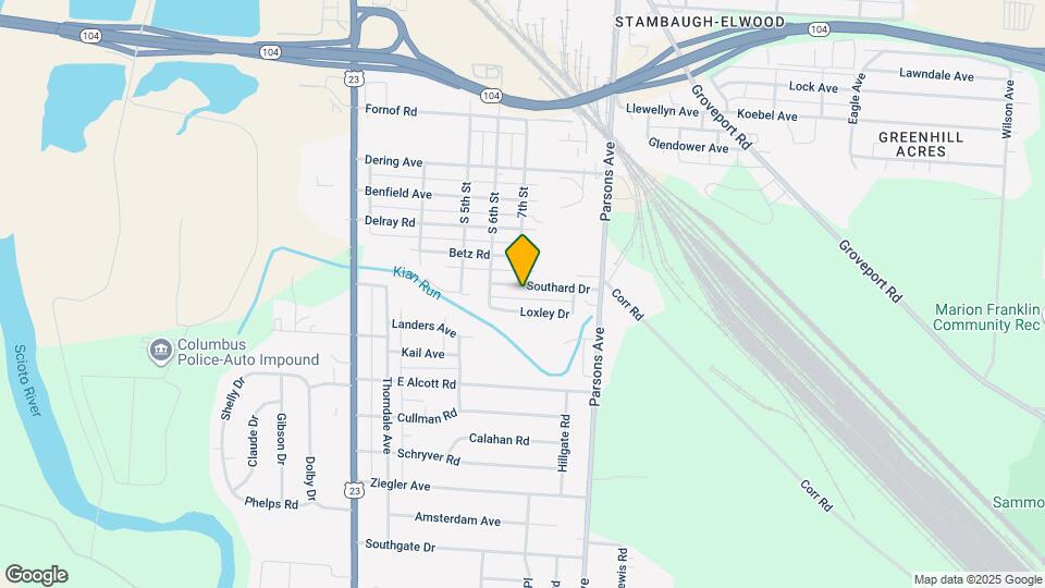 241 Southard Dr Mapa y Detalles de la Ubicación