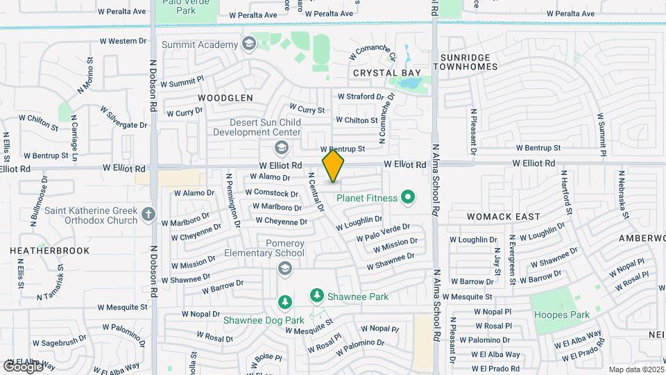 1302 W Marlboro Dr Map and Location Details