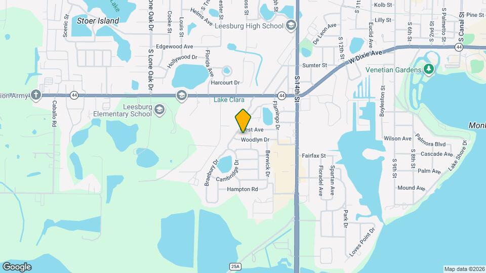 1604 Woodlyn Dr Map and Location Details