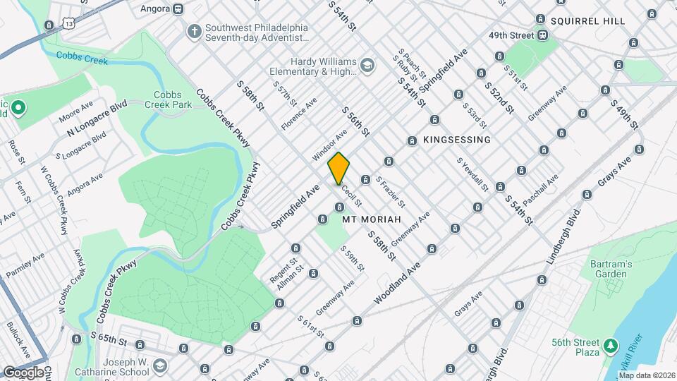 1829 S 58th St Map and Location Details