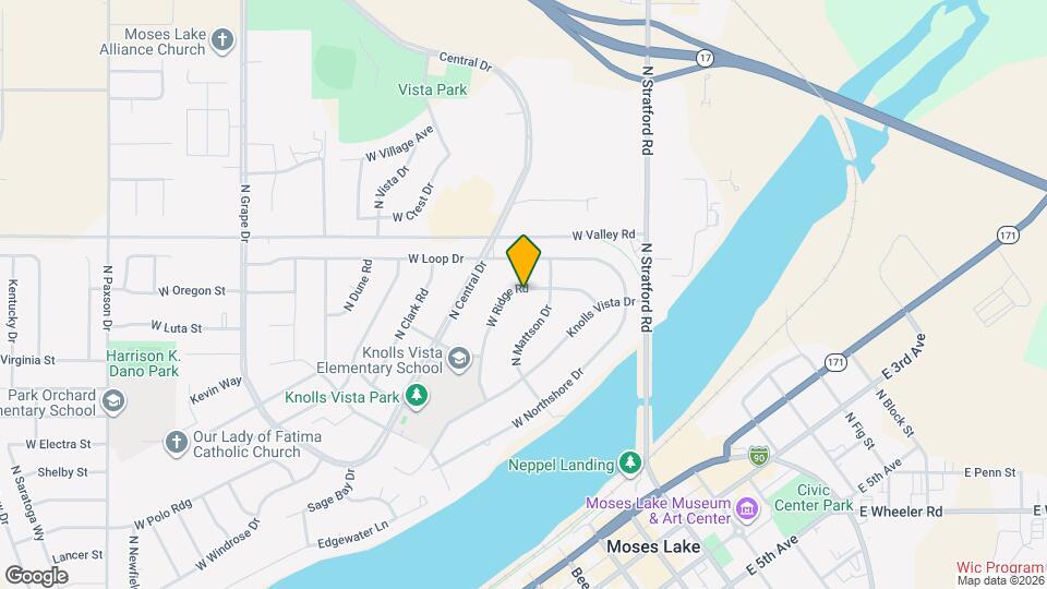 319 W Ridge Rd Map and Location Details