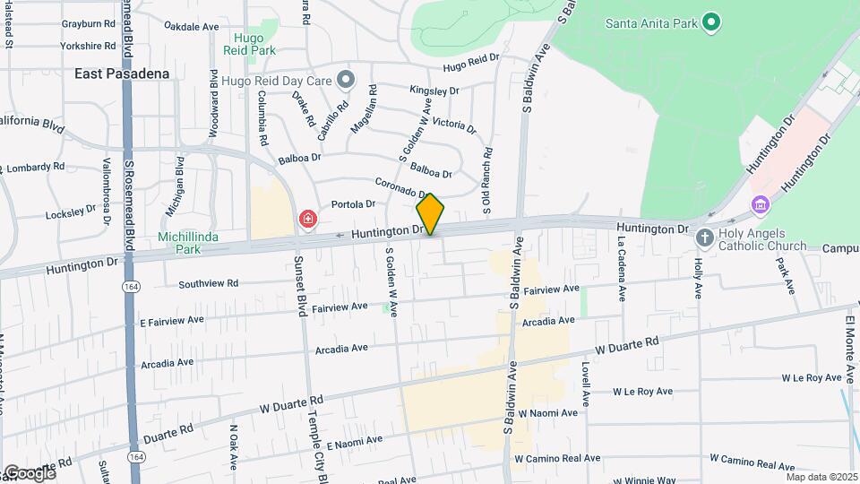 818 W Huntington Dr Mapa y Detalles de la Ubicación