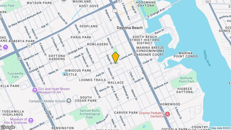 536 Park Dr Map and Location Details