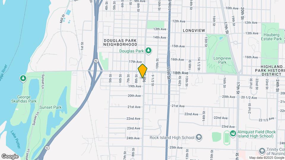 1828 9th St Map and Location Details