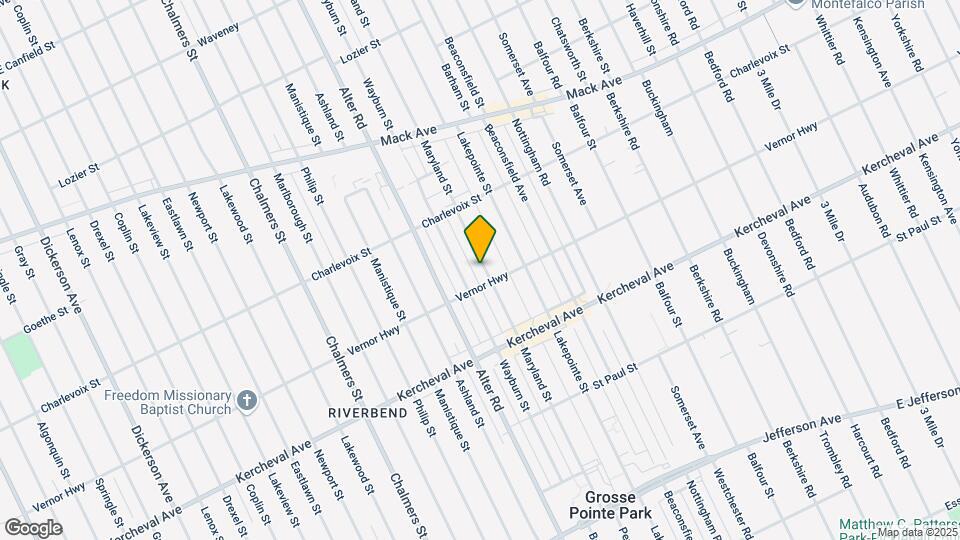 1319 Maryland St, Unit 2 Map and Location Details