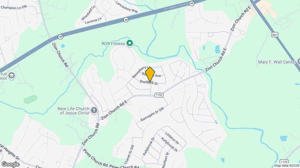 700 Shellbark Dr, Unit 6 Mapa y Detalles de la Ubicación