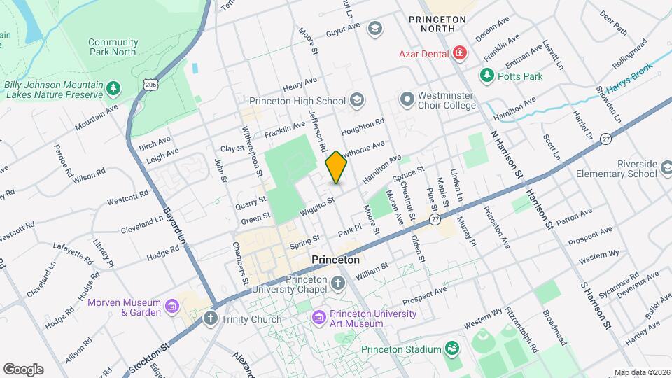 18 Jefferson Rd Map and Location Details