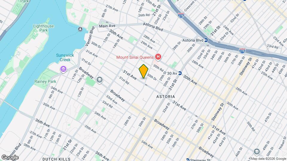 30-98 Crescent St Map and Location Details