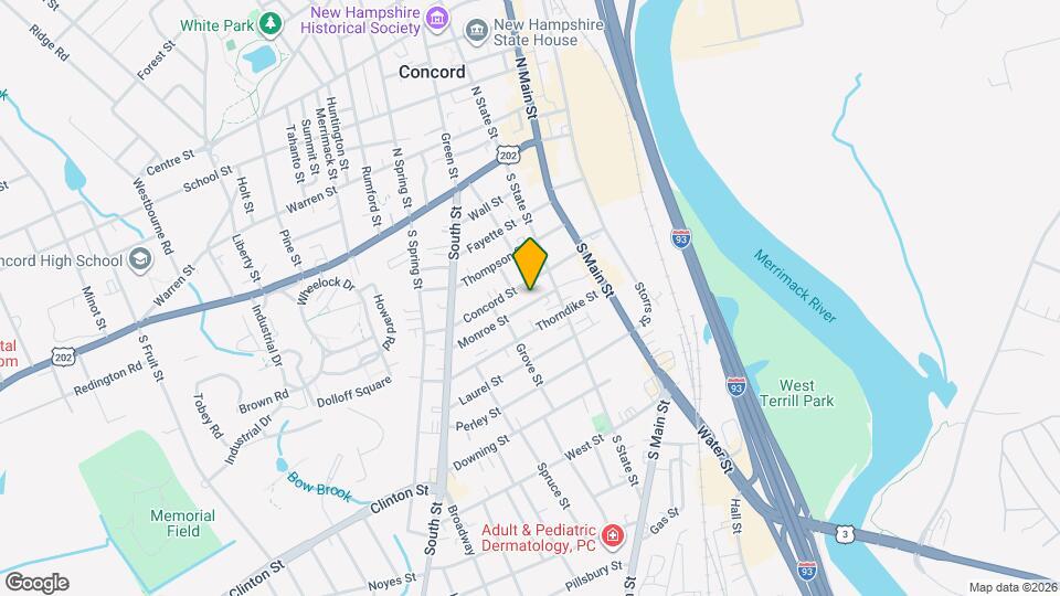 12 Monroe St Map and Location Details