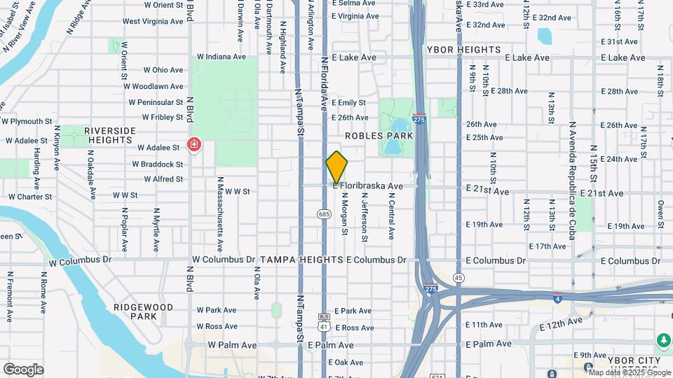 207 E Floribraska Ave Map and Location Details