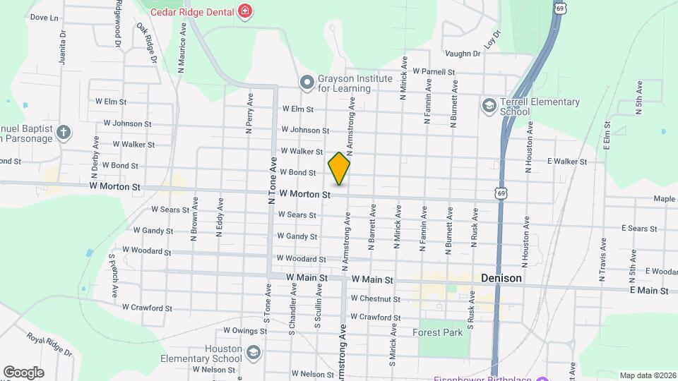 809 W Morton St Map and Location Details