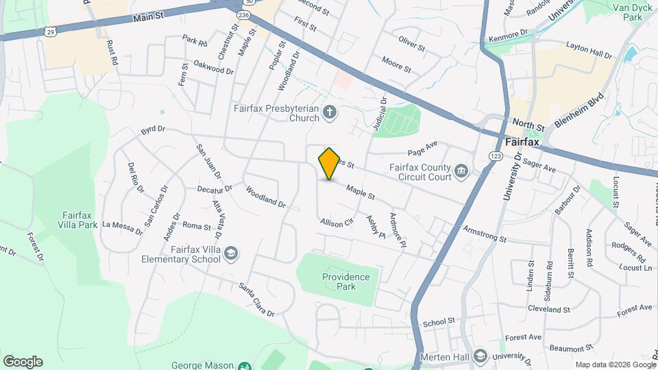 10725 Maple St Map and Location Details