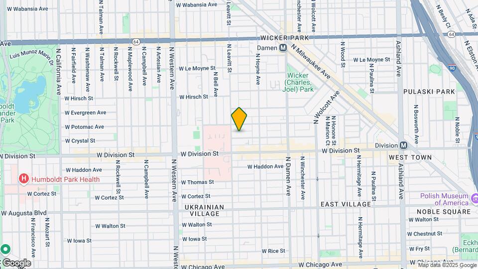 2142 W Crystal St Mapa y Detalles de la Ubicación