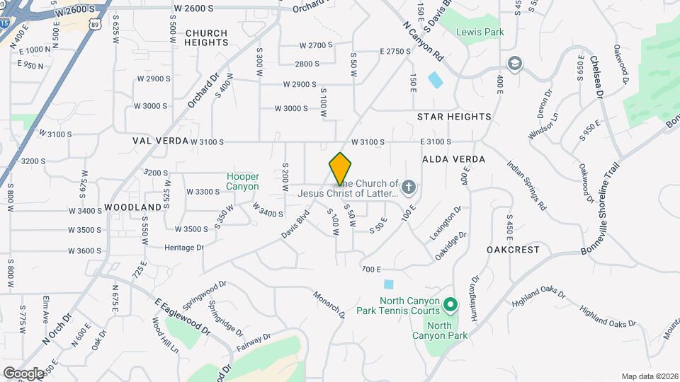 3351 S 50 W Map and Location Details