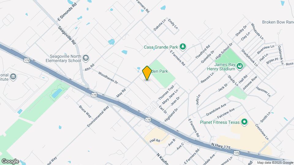 1420 Julie St Map and Location Details