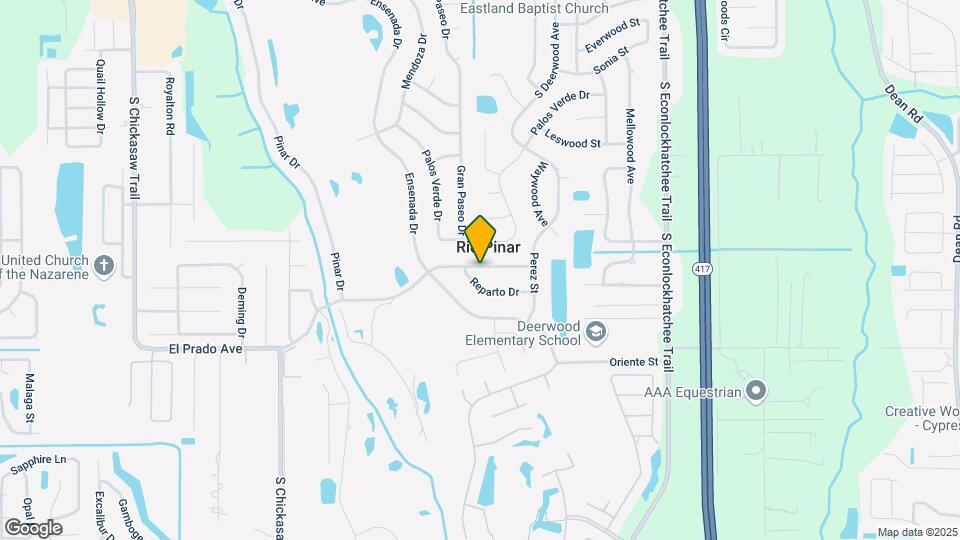 8812 El Prado Ave Map and Location Details