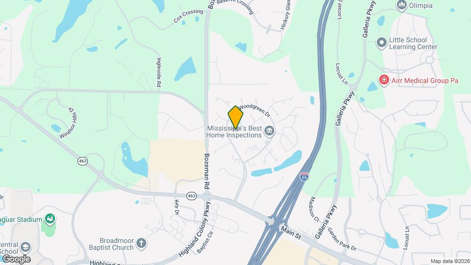 206 Comstock Ln Map and Location Details