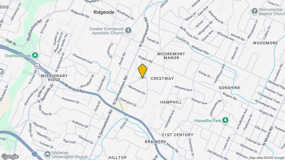 310 Gillespie Rd Map and Location Details