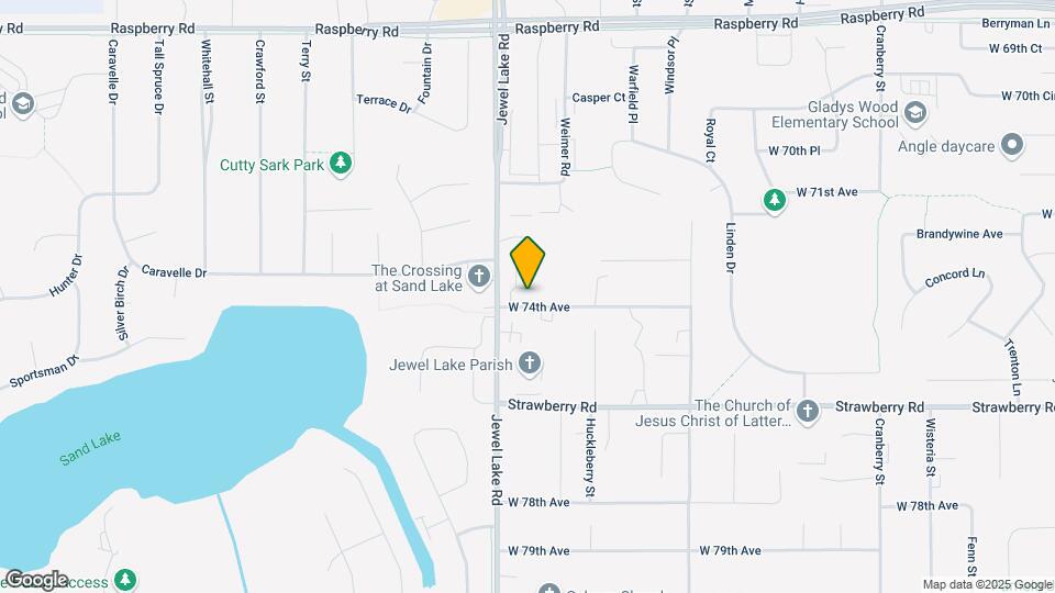 3811 W 74th Ave Map and Location Details