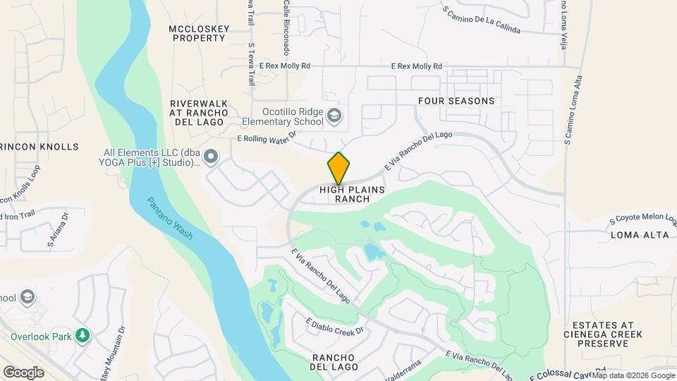 10444 S Frontier Ranch Pl Map and Location Details