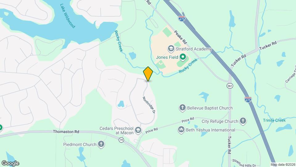 210 Northridge drive Map and Location Details