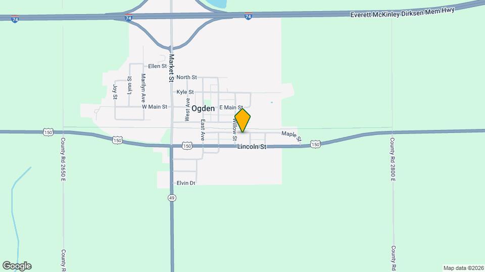 306 E Maple St Map and Location Details