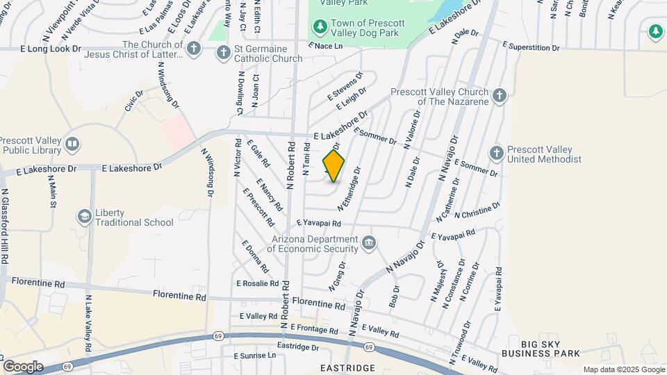 8406 E Sommer Dr Map and Location Details