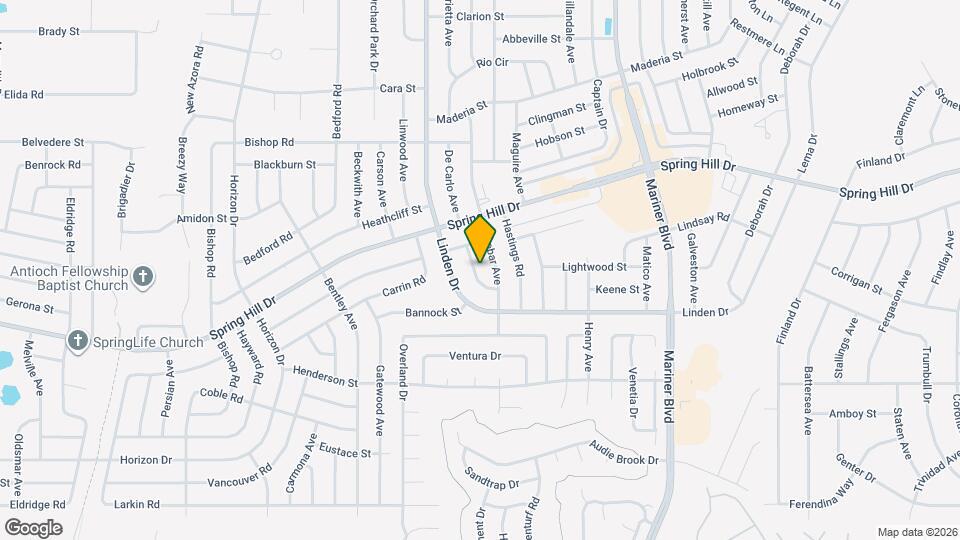 1424 Gables Ave Map and Location Details