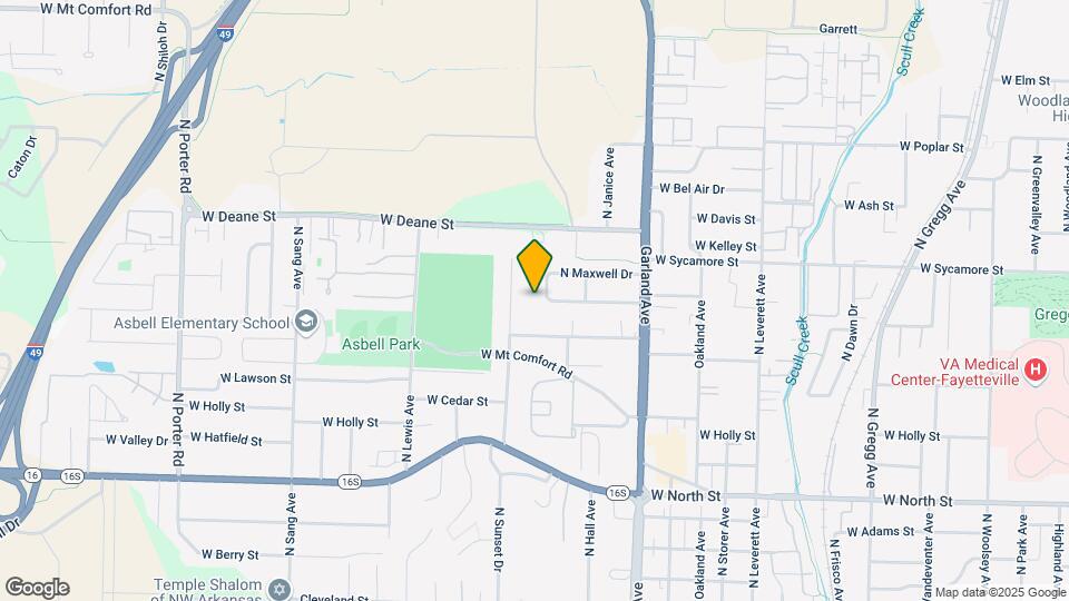 1595 N Maxwell Dr Mapa y Detalles de la Ubicación