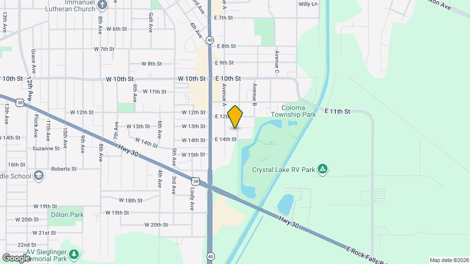 1324 Mary Ave Map and Location Details