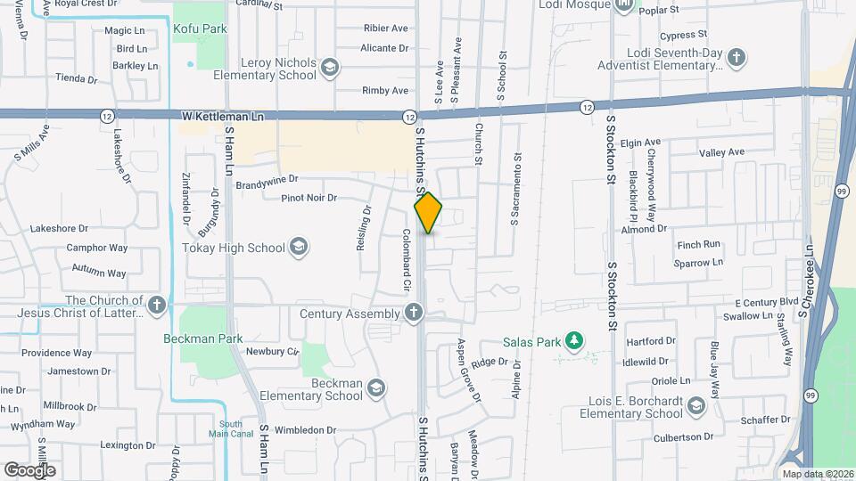 Vintage West Apartments Mapa y Detalles de la Ubicación