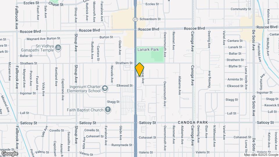 7904 Topanga Canyon Blvd Map and Location Details