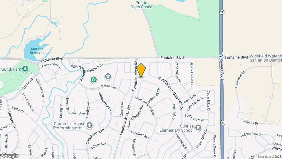 6840 Millbrook Cir Mapa y Detalles de la Ubicación
