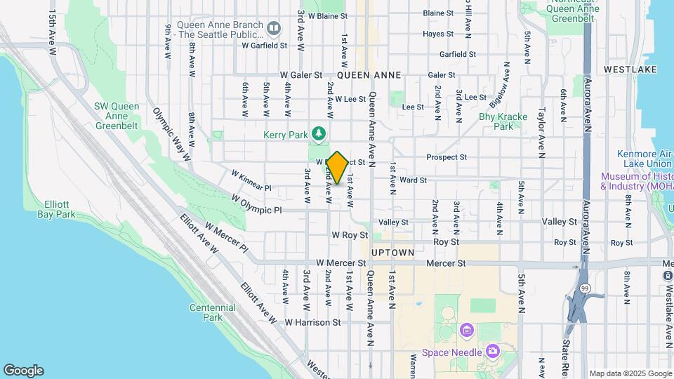 113 W Kinnear Pl Map and Location Details