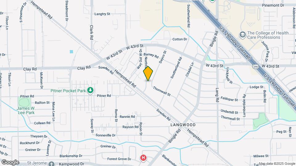 4014 Northfield Ln Map and Location Details