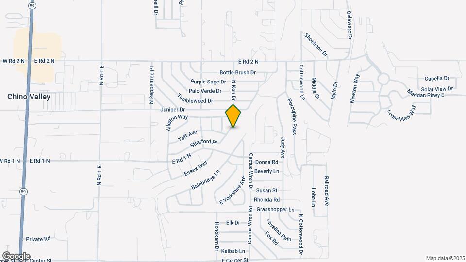 1689 Stratford Pl Map and Location Details