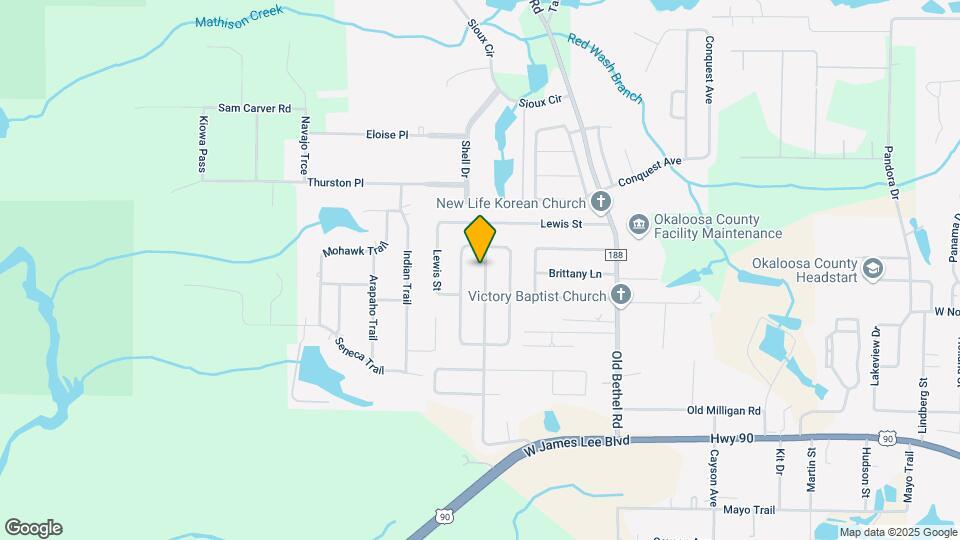 5454 Lee Farm Blvd Map and Location Details
