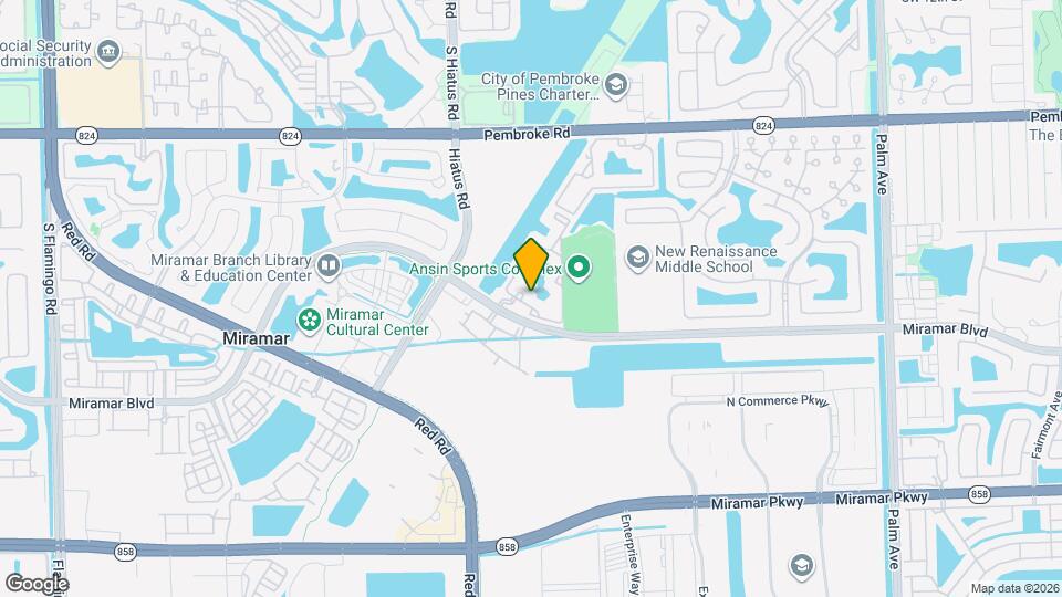 El-Ad Residences At Miramar Map and Location Details