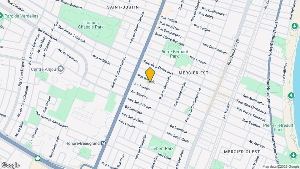 8570 De Teck Rue Map and Location Details