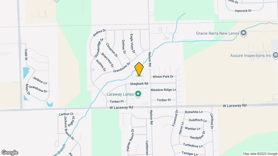 1023 Shagbark Ct Map and Location Details