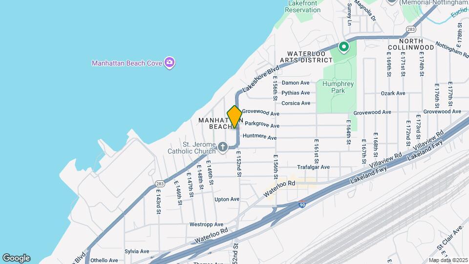 15235 Lakeshore Blvd Map and Location Details